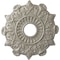 Ekena Millwork Preston Ceiling Medallion (Fits Canopies up to 4"), Hand-Painted Pearl White, 17 1/2"OD x 4"ID x 1"P CM17PRPWS - alternate 1